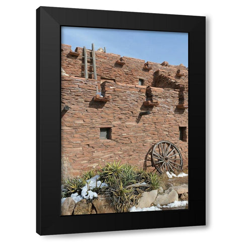 Hopi House-Grand Canyon National Park-Arizona-USA Black Modern Wood Framed Art Print with Double Matting by Reynolds, Gerry