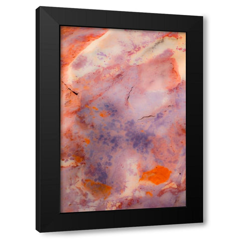 Sedona- Arizona. Cathedral Rock- patterns Black Modern Wood Framed Art Print with Double Matting by Sienda, Jolly