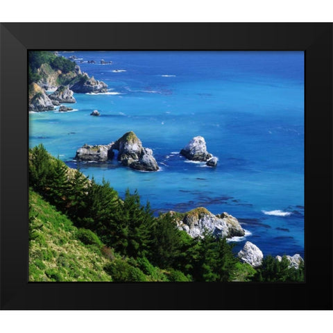 USA, California, Central California Coast Black Modern Wood Framed Art Print by Talbot Frank, Christopher