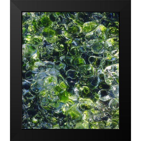 CA, Sierra Nevada, Ice formation in the Sierras Black Modern Wood Framed Art Print by Talbot Frank, Christopher