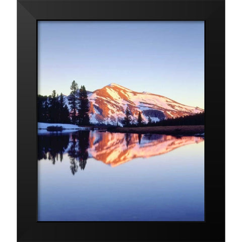 California, Sierra Nevada, Mammoth Peak Black Modern Wood Framed Art Print by Talbot Frank, Christopher