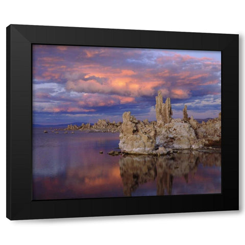 California Tufa Formations on Mono Lake Black Modern Wood Framed Art Print by Talbot Frank, Christopher