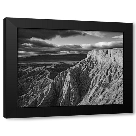 California, Anza Borrego SP Arid landscape Black Modern Wood Framed Art Print with Double Matting by Flaherty, Dennis