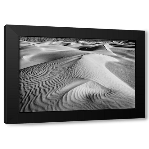 Dune-Death Valley Black Modern Wood Framed Art Print by Ford, John