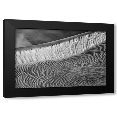 Mesquite Dunes-Death Valley National Park-California Black Modern Wood Framed Art Print by Ford, John