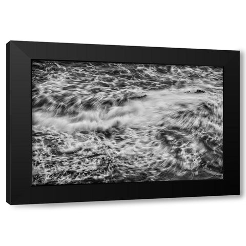 Point Lobos-Carmel-California Black Modern Wood Framed Art Print by Ford, John