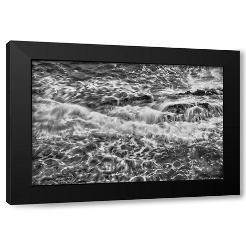 Point Lobos-Carmel-California Black Modern Wood Framed Art Print by Ford, John