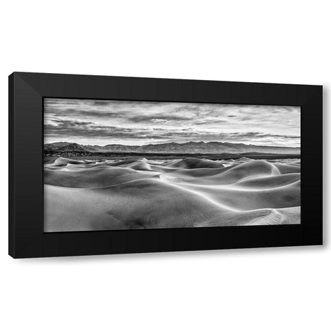 Mesquite Dunes-Death Valley National Park-California Black Modern Wood Framed Art Print with Double Matting by Ford, John