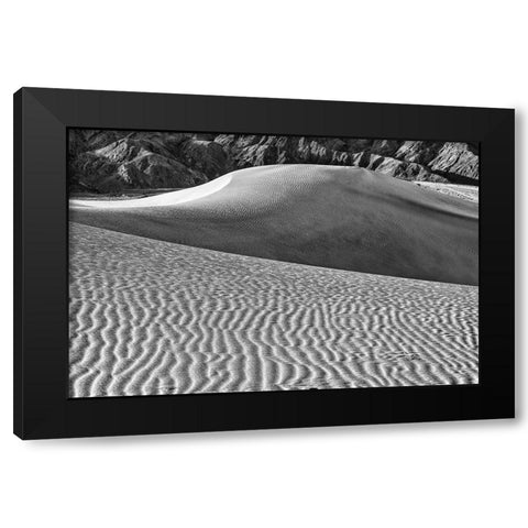 Mesquite Dunes-Death Valley National Park-California Black Modern Wood Framed Art Print with Double Matting by Ford, John