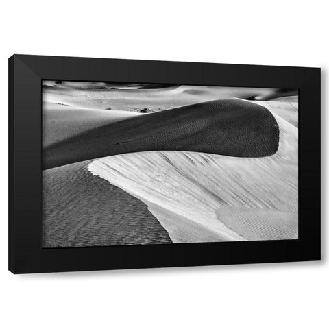 Mesquite Dunes-Death Valley National Park-California Black Modern Wood Framed Art Print with Double Matting by Ford, John