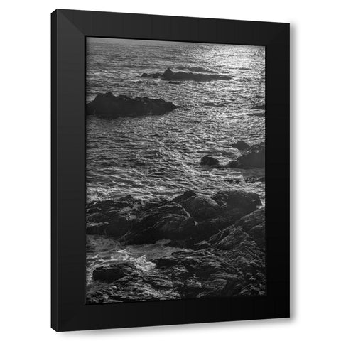China Cove-Point Lobos-California Black Modern Wood Framed Art Print by Ford, John
