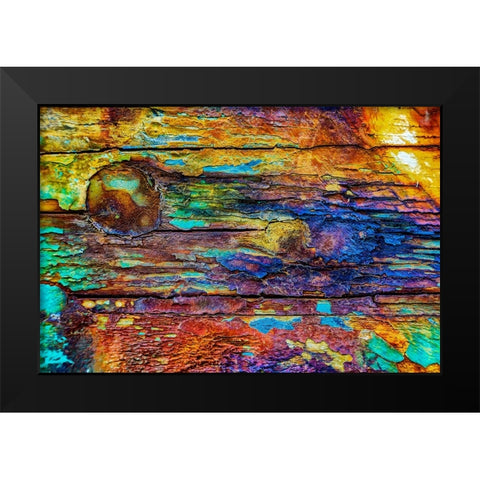 USA-California-Crescent City Black Modern Wood Framed Art Print by Restuccia, Joe III