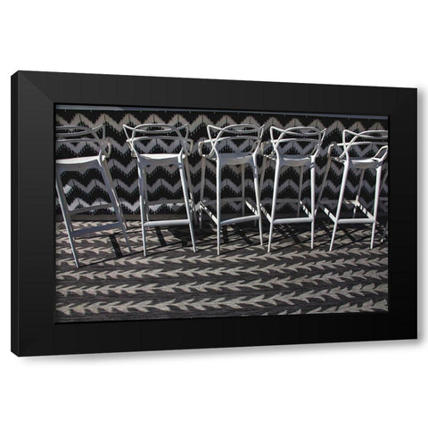 V Palm Springs Hotel-Palm Springs-California Black Modern Wood Framed Art Print by Beraldo, Zandina Muench