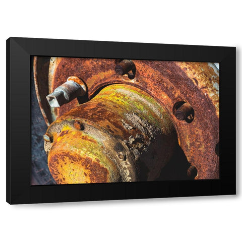 Mission Mine-Old Dale Mining District-Pinto Mountains-California Black Modern Wood Framed Art Print with Double Matting by Muench, Zandria