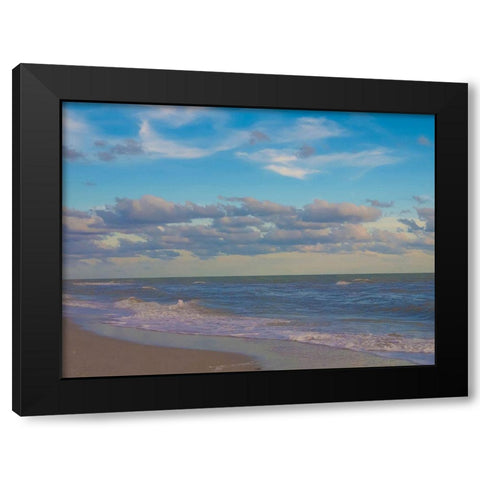 Beach-Sanibel Island-Florida-USA Black Modern Wood Framed Art Print by Miller, Anna