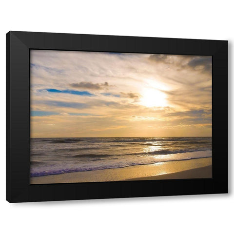 Sunset on Sanibel Island-Florida-USA Black Modern Wood Framed Art Print by Miller, Anna