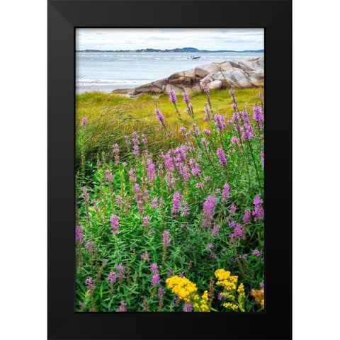 Ipswich Bay-Annisquam-Massachusetts-USA Black Modern Wood Framed Art Print by Engelbrecht, Lisa S.