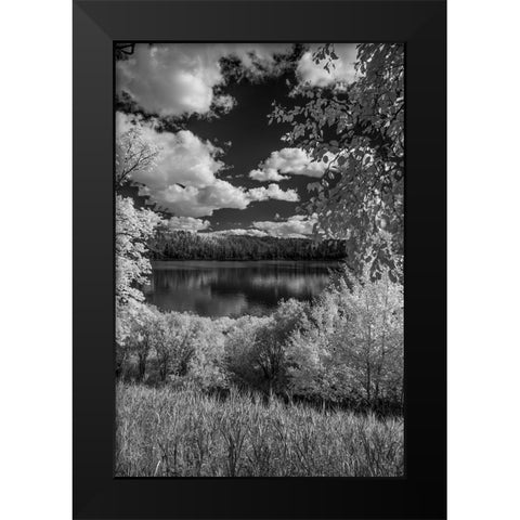 USA-Minnesota-La Salle State Recreation area Black Modern Wood Framed Art Print by Hawkins, Peter