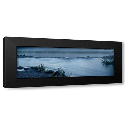 USA-Minnesota-Itasca State Park-Mississippi Headwaters Black Modern Wood Framed Art Print by Hawkins, Peter