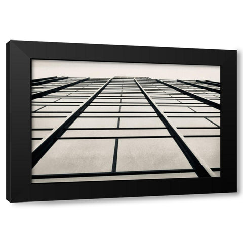 NY-New York-WTC Black Modern Wood Framed Art Print with Double Matting by Molinari, Michele