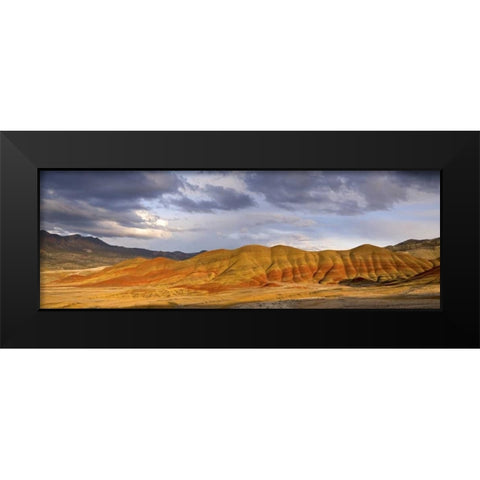 OR, John Day Fossil Beds NM Painted Hills Black Modern Wood Framed Art Print by Paulson, Don