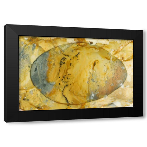 Oregon, Owyhee River Valley Morrisonite Jasper Black Modern Wood Framed Art Print by Kirkland, Dennis