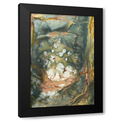 Oregon, Owyhee River Valley Morrisonite Jasper Black Modern Wood Framed Art Print with Double Matting by Kirkland, Dennis