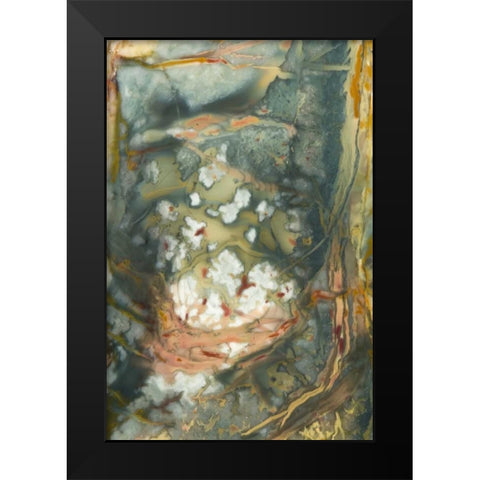 Oregon, Owyhee River Valley Morrisonite Jasper Black Modern Wood Framed Art Print by Kirkland, Dennis