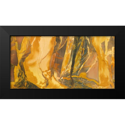 Oregon, Owyhee River Valley Morrisonite Jasper Black Modern Wood Framed Art Print by Kirkland, Dennis