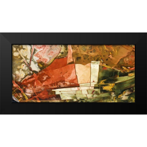 Oregon, Owyhee River Valley Morrisonite Jasper Black Modern Wood Framed Art Print by Kirkland, Dennis