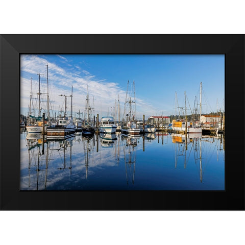 USA-Oregon-Charleston Black Modern Wood Framed Art Print by Restuccia, Joe III