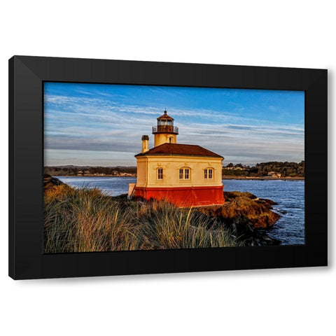USA-Oregon-Bandon-Beach Black Modern Wood Framed Art Print by Restuccia, Joe III