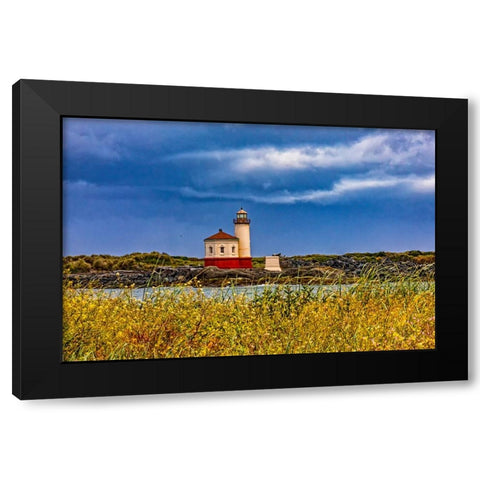USA-Oregon-Bandon-Beach Black Modern Wood Framed Art Print by Restuccia, Joe III
