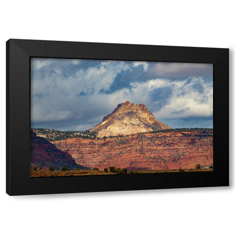 USA-Utah Mollies Nipple from US Hwy 89 Black Modern Wood Framed Art Print by Friel, Bernard