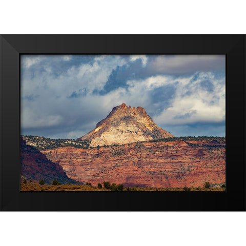USA-Utah Mollies Nipple from US Hwy 89 Black Modern Wood Framed Art Print by Friel, Bernard