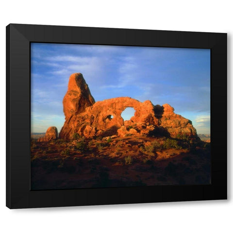 USA, Utah, Arches NP Arches at sunset Black Modern Wood Framed Art Print with Double Matting by Talbot Frank, Christopher