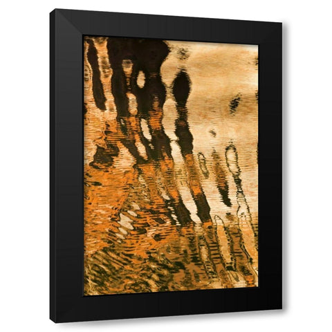 Utah, Glen Canyon Reflection in Lake Powell Black Modern Wood Framed Art Print by Paulson, Don