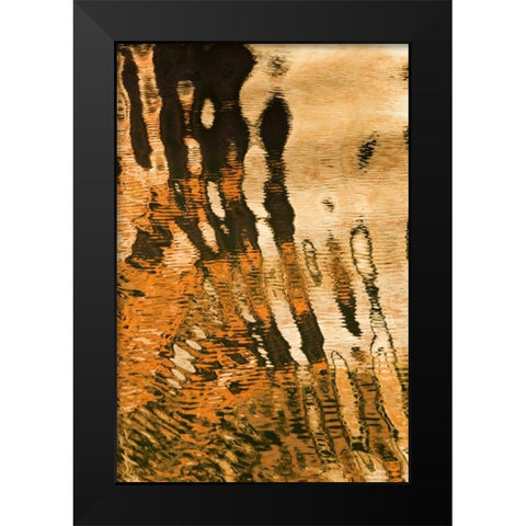 Utah, Glen Canyon Reflection in Lake Powell Black Modern Wood Framed Art Print by Paulson, Don