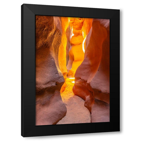 USA- Utah- Grand Staircase Escalante National Monument. Bighorn Canyon trail. Black Modern Wood Framed Art Print by Jaynes Gallery