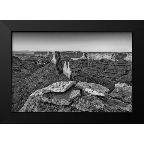 Dead Horse Point-Canyonlands National Park-Utah Black Modern Wood Framed Art Print by Ford, John