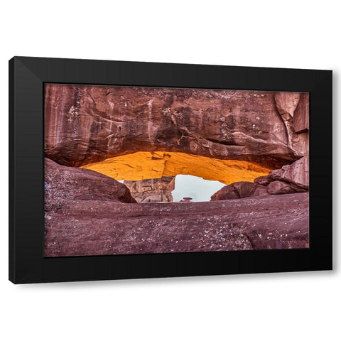 Dead Horse Point-Canyonlands National Park-Utah Black Modern Wood Framed Art Print with Double Matting by Ford, John