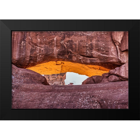 Dead Horse Point-Canyonlands National Park-Utah Black Modern Wood Framed Art Print by Ford, John