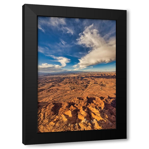 Needles Overlook-Canyonlands National Park-Utah Black Modern Wood Framed Art Print with Double Matting by Ford, John