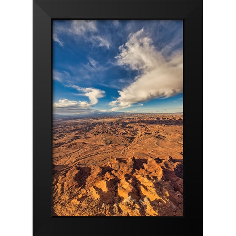 Needles Overlook-Canyonlands National Park-Utah Black Modern Wood Framed Art Print by Ford, John