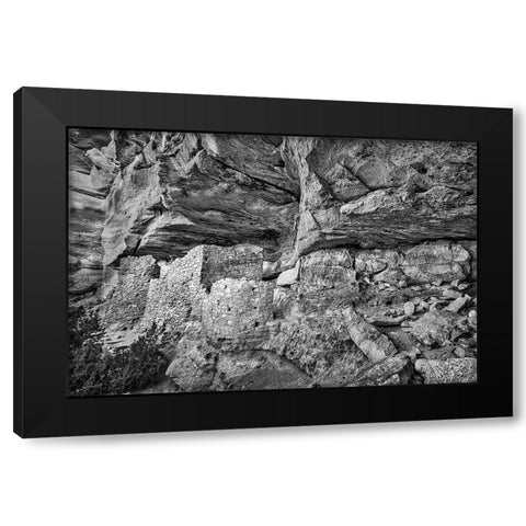 Little Westwater Ruin-Canyonlands National Park-Utah Black Modern Wood Framed Art Print by Ford, John