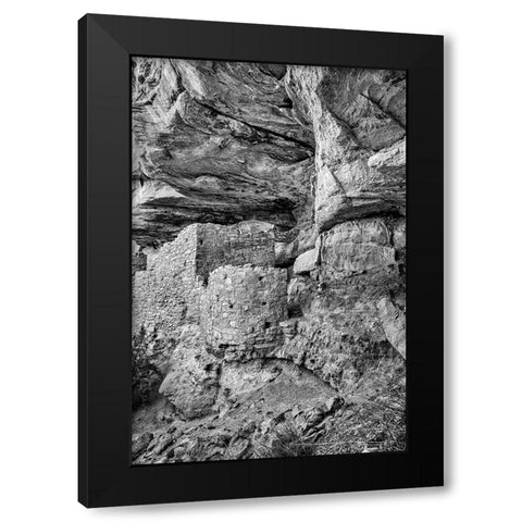 Little Westwater Ruin-Canyonlands National Park-Utah Black Modern Wood Framed Art Print with Double Matting by Ford, John