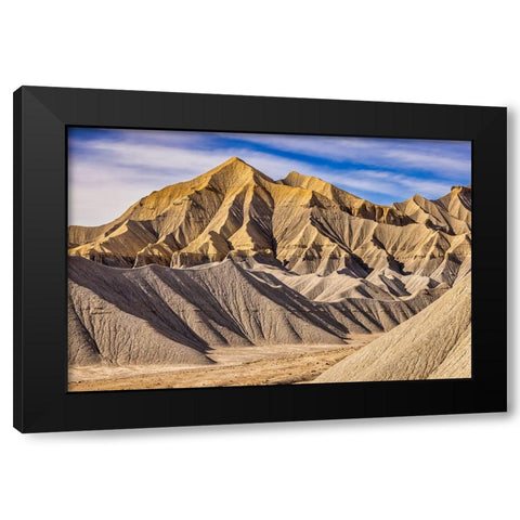 Bentonite Hills-Capitol Reef-Utah Black Modern Wood Framed Art Print with Double Matting by Ford, John