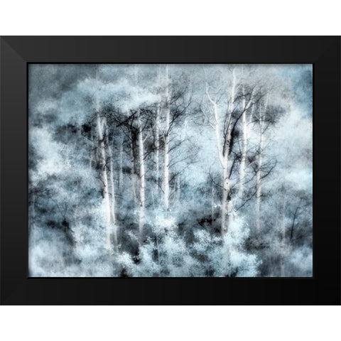 USA-Utah-Aspen Grove in infrared of the Logan Pass area Black Modern Wood Framed Art Print by Eggers, Terry