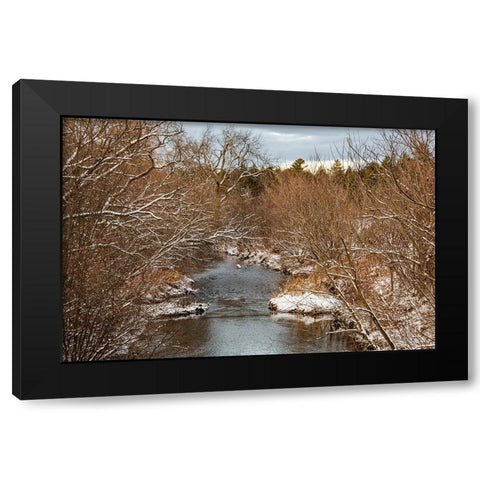 USA-Vermont-Morrisville Black Modern Wood Framed Art Print with Double Matting by Jones, Allison
