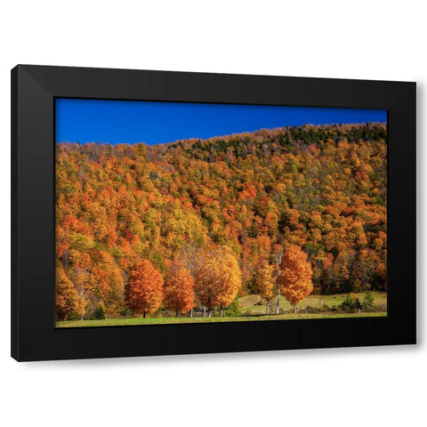 USA-New England-Vermont Black Modern Wood Framed Art Print with Double Matting by Gulin, Sylvia